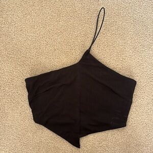 One shoulder princess Polly top